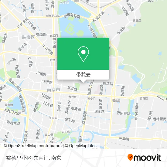 裕德里小区-东南门地图