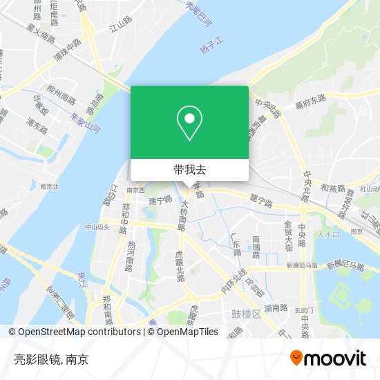 亮影眼镜地图