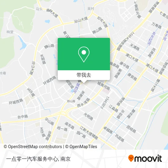 一点零一汽车服务中心地图