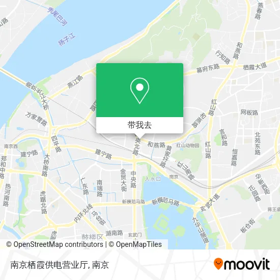 南京栖霞供电营业厅地图