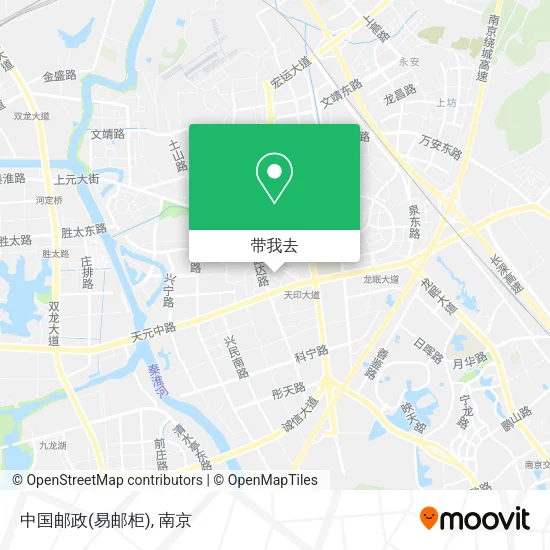 中国邮政(易邮柜)地图