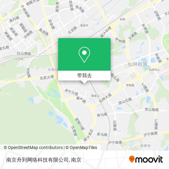 南京舟到网络科技有限公司地图
