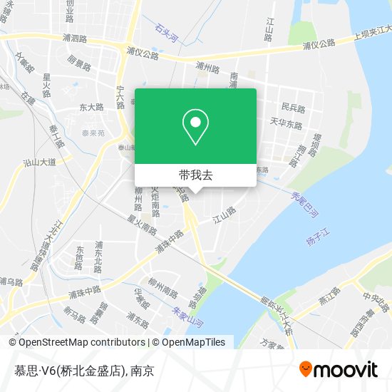 慕思·V6(桥北金盛店)地图