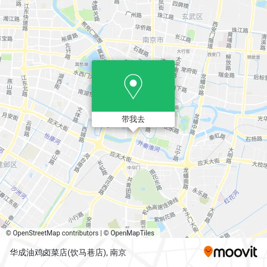 华成油鸡卤菜店(饮马巷店)地图