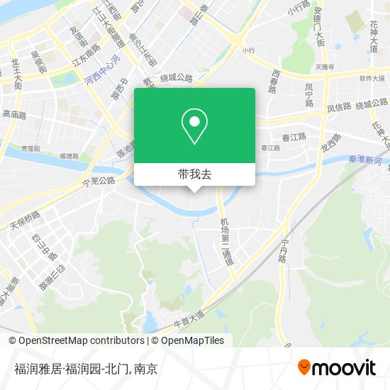福润雅居·福润园-北门地图