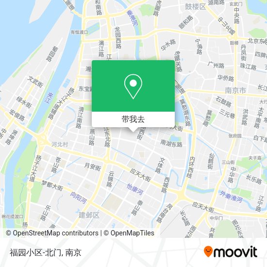 福园小区-北门地图
