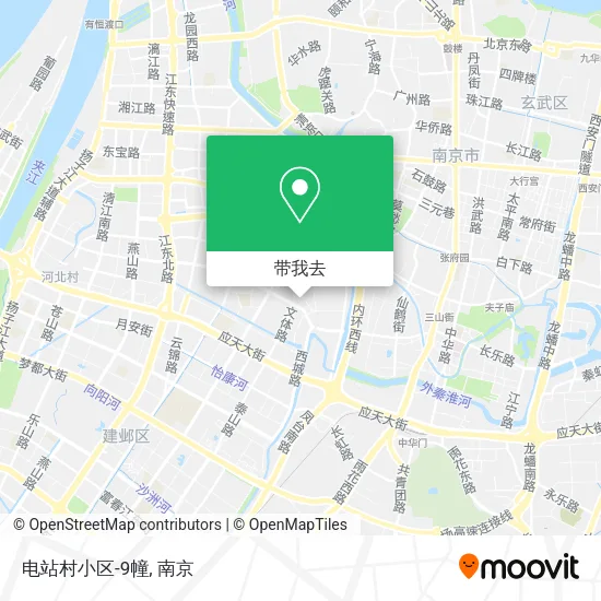 电站村小区-9幢地图