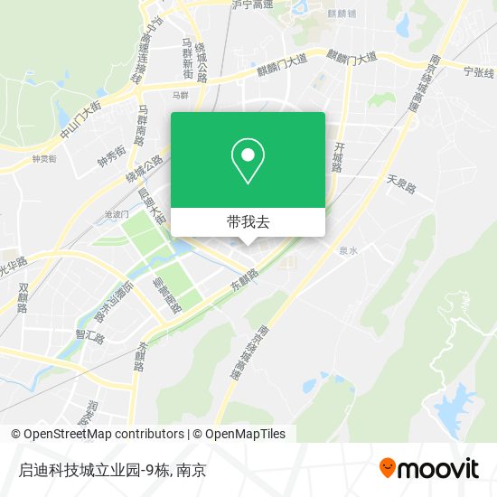启迪科技城立业园-9栋地图