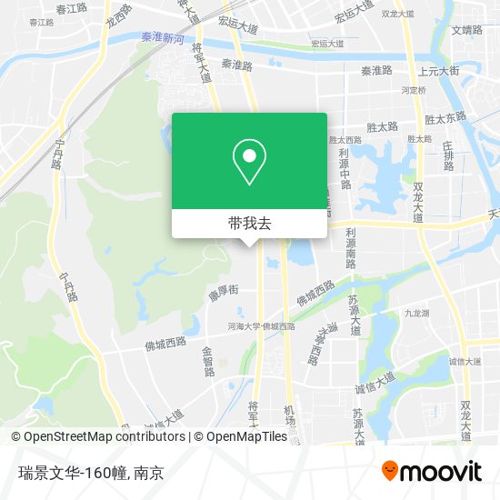 瑞景文华-160幢地图