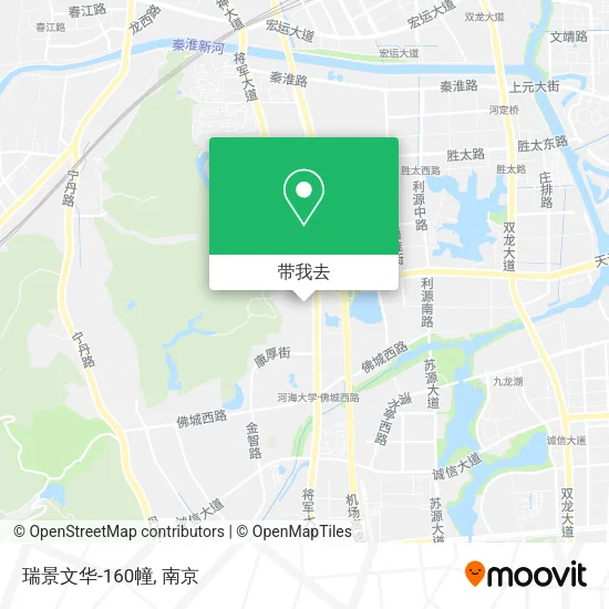 瑞景文华-160幢地图