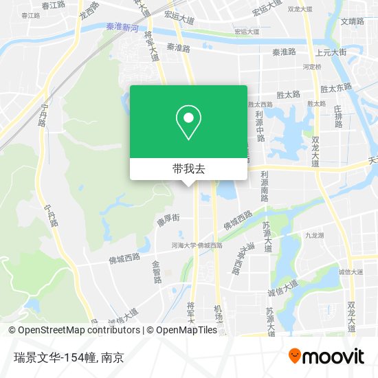 瑞景文华-154幢地图