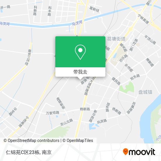 仁锦苑C区23栋地图