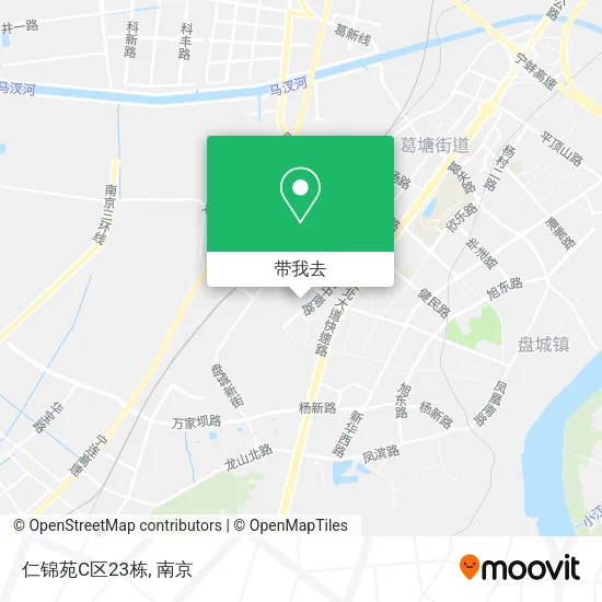 仁锦苑C区23栋地图