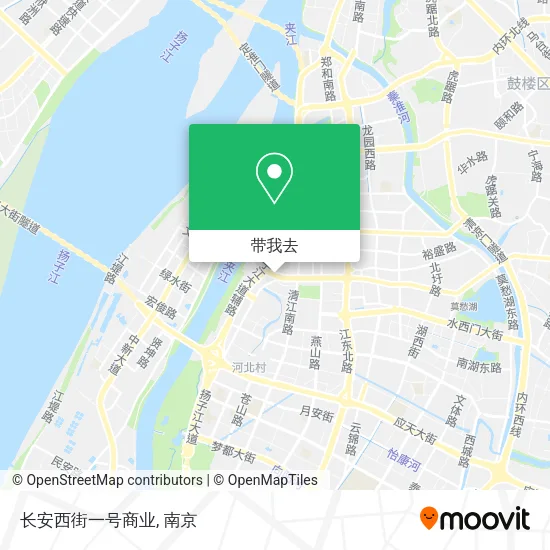 长安西街一号商业地图