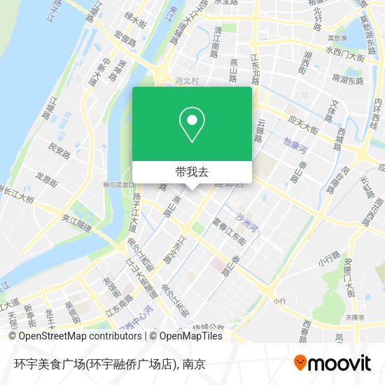 环宇美食广场(环宇融侨广场店)地图