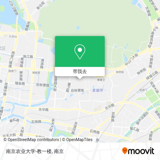 南京农业大学-教一楼地图