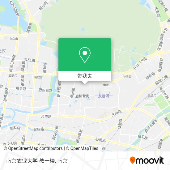 南京农业大学-教一楼地图