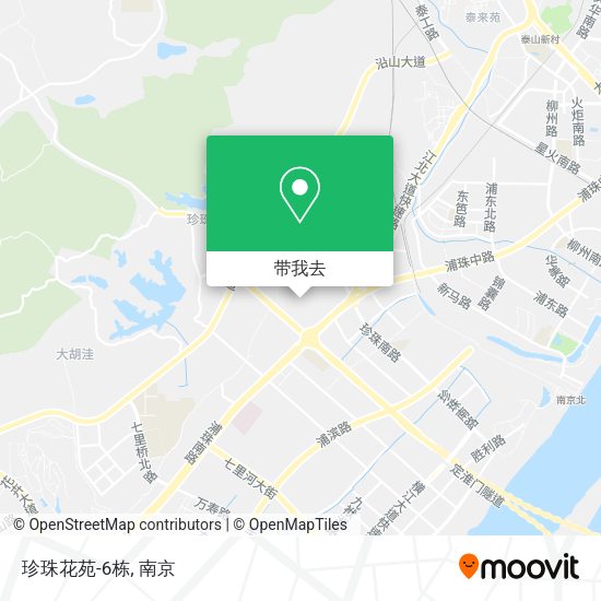珍珠花苑-6栋地图