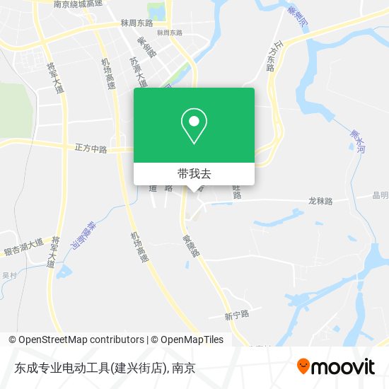 东成专业电动工具(建兴街店)地图