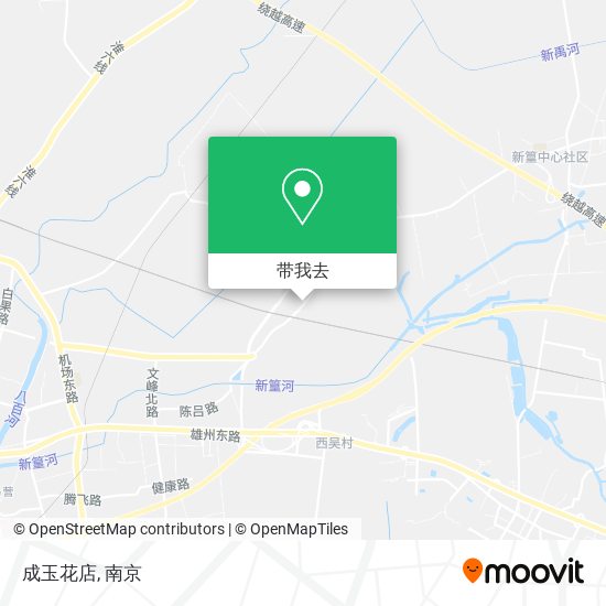 成玉花店地图