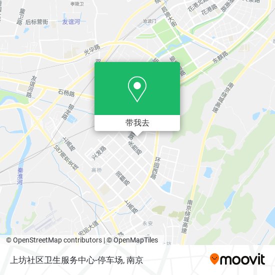 上坊社区卫生服务中心-停车场地图