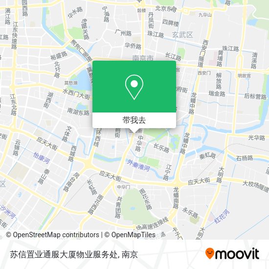 苏信置业通服大厦物业服务处地图