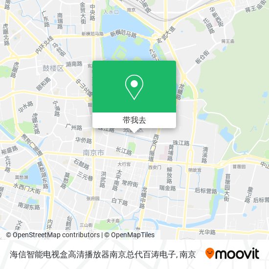 海信智能电视盒高清播放器南京总代百涛电子地图