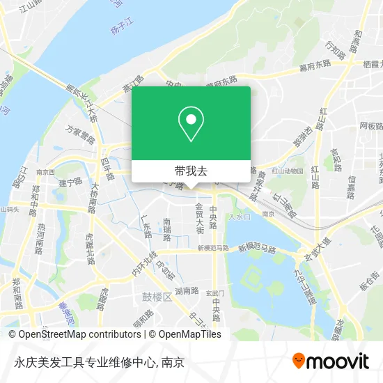 永庆美发工具专业维修中心地图
