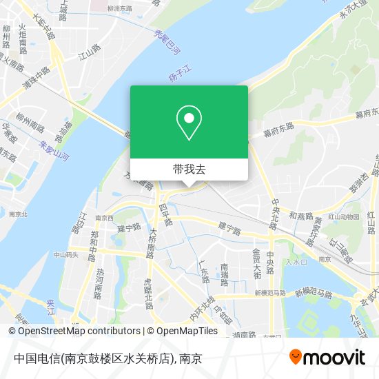 中国电信(南京鼓楼区水关桥店)地图