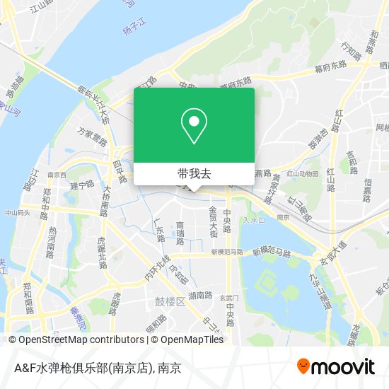 A&F水弹枪俱乐部(南京店)地图