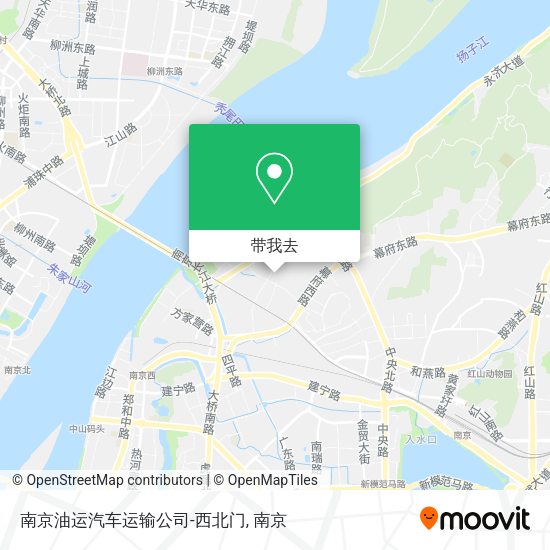 南京油运汽车运输公司-西北门地图