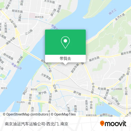 南京油运汽车运输公司-西北门地图