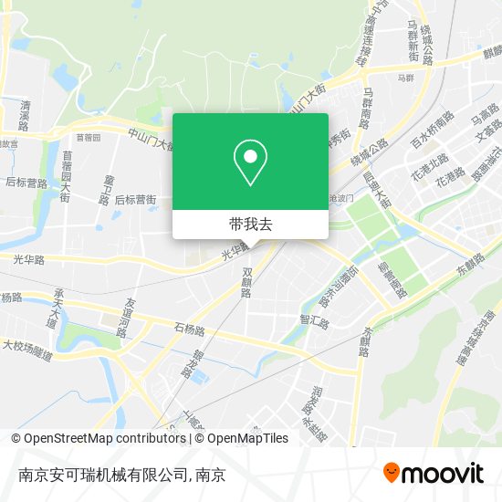 南京安可瑞机械有限公司地图