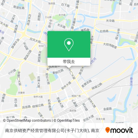 南京供销资产经营管理有限公司(卡子门大街)地图