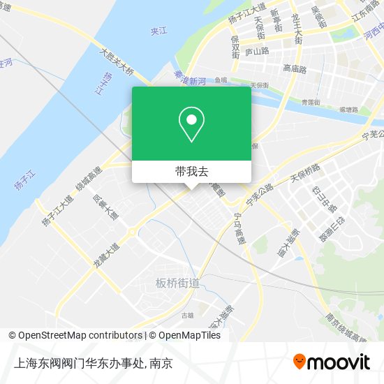 上海东阀阀门华东办事处地图