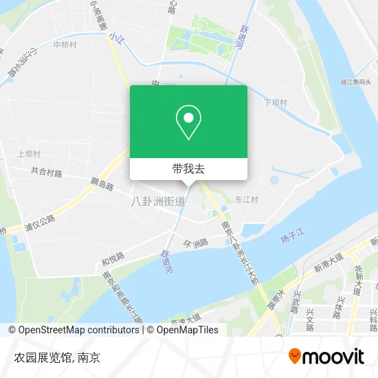 农园展览馆地图