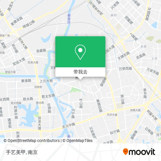 手艺美甲地图