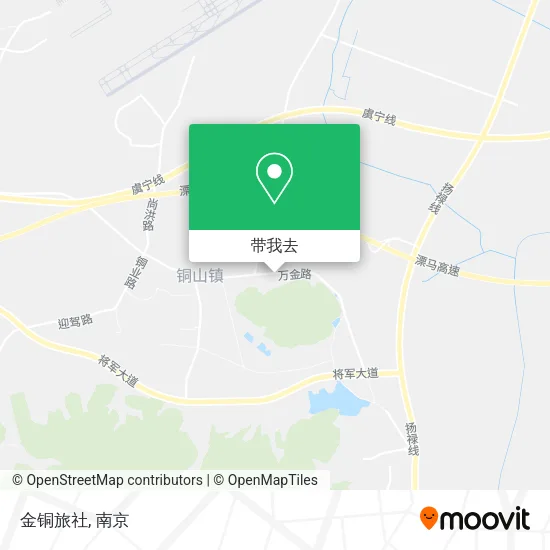 金铜旅社地图