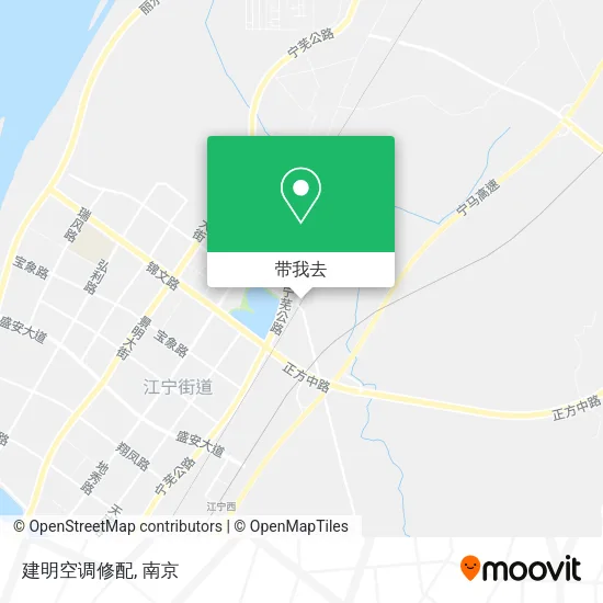建明空调修配地图
