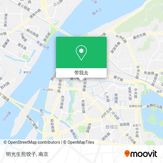 明光生煎饺子地图