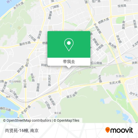 尚贤苑-16幢地图