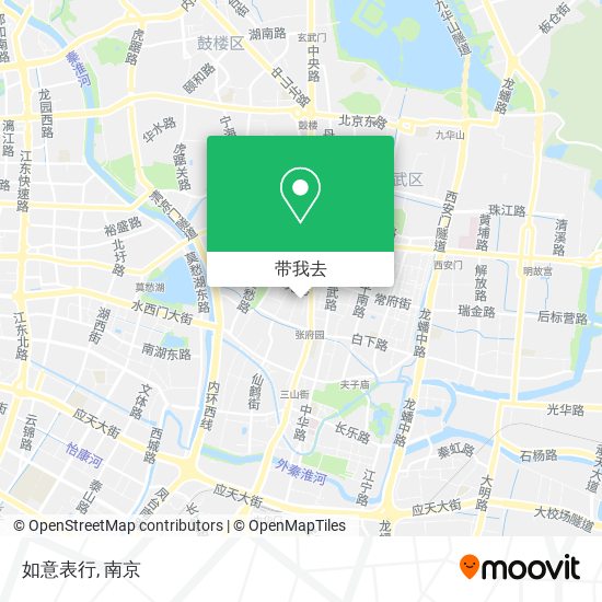 如意表行地图