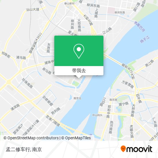 孟二修车行地图