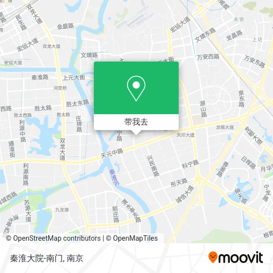 秦淮大院-南门地图