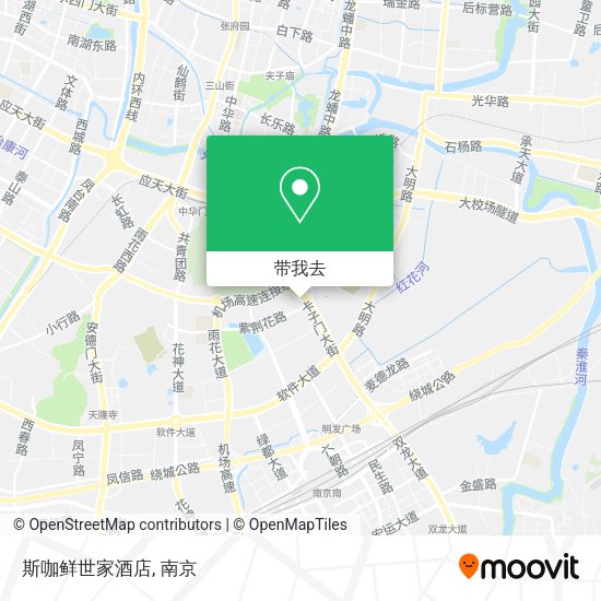 斯咖鲜世家酒店地图