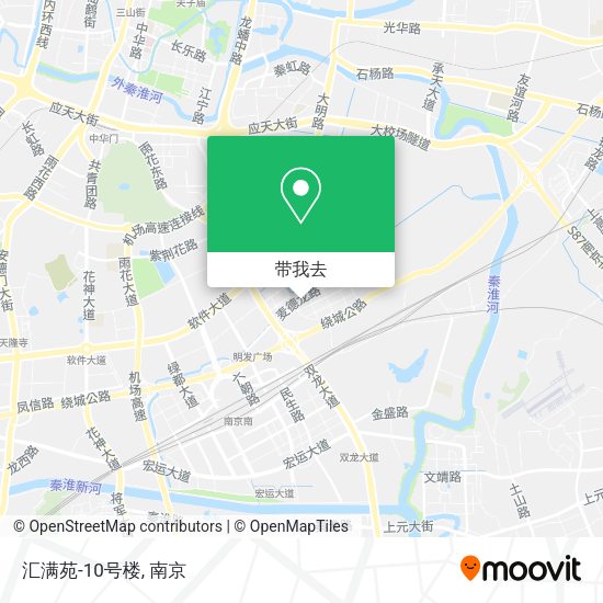 汇满苑-10号楼地图