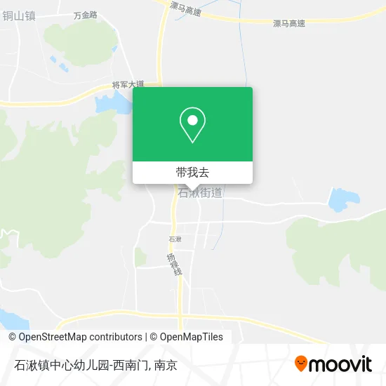 石湫镇中心幼儿园-西南门地图