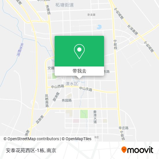安泰花苑西区-1栋地图