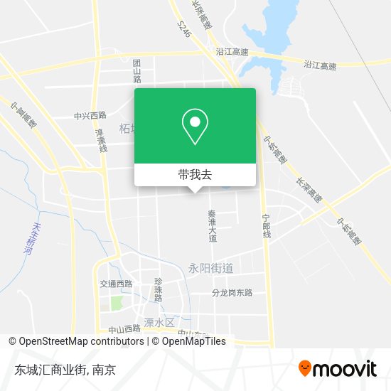 东城汇商业街地图