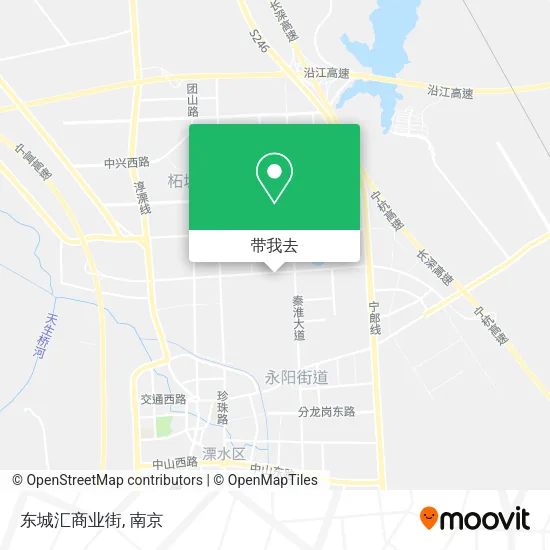 东城汇商业街地图